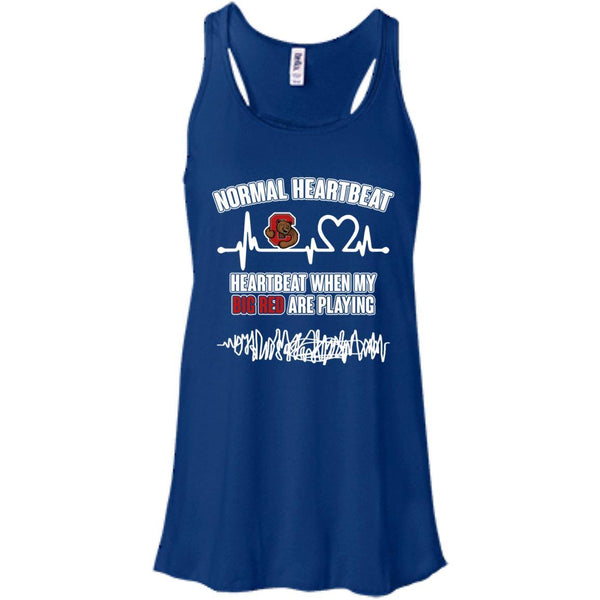 Cornell Big Red T shirts Heartbeat When My Big Red Playing Hoodies Sweatshirts