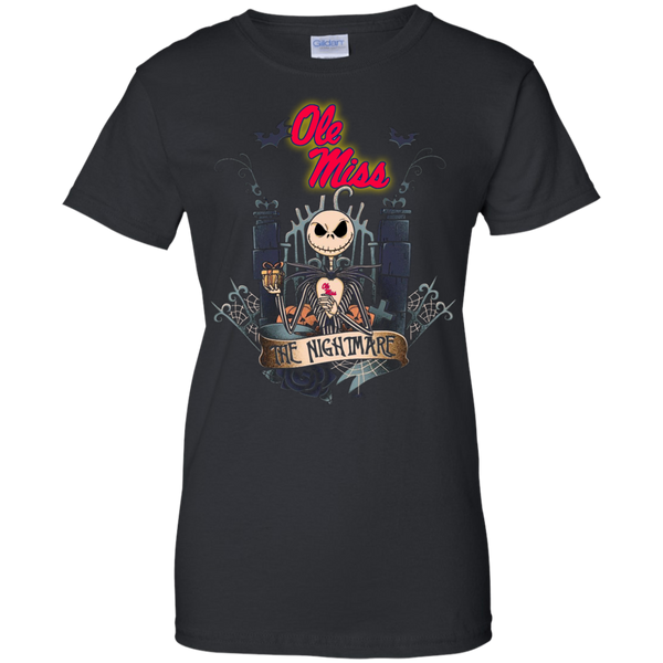 Halloween Olemiss Rebels T shirts The Nightmare Hoodies Sweatshirts