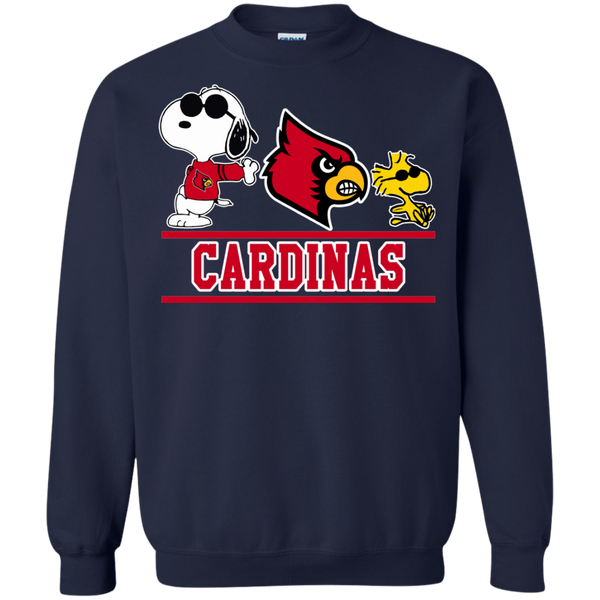 Louiville Cardinals T shirts Snoopy Hoodies Sweatshirts