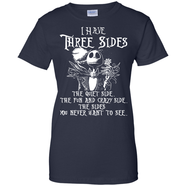 Jack Skellington T shirts Three Sidess I Have Hoodies Sweatshirts