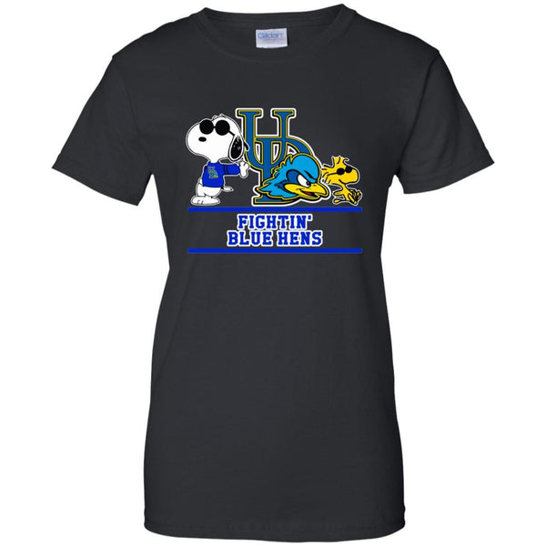 Delaware Fightin' Blue Hens T shirts Snoopy Hoodies Sweatshirts