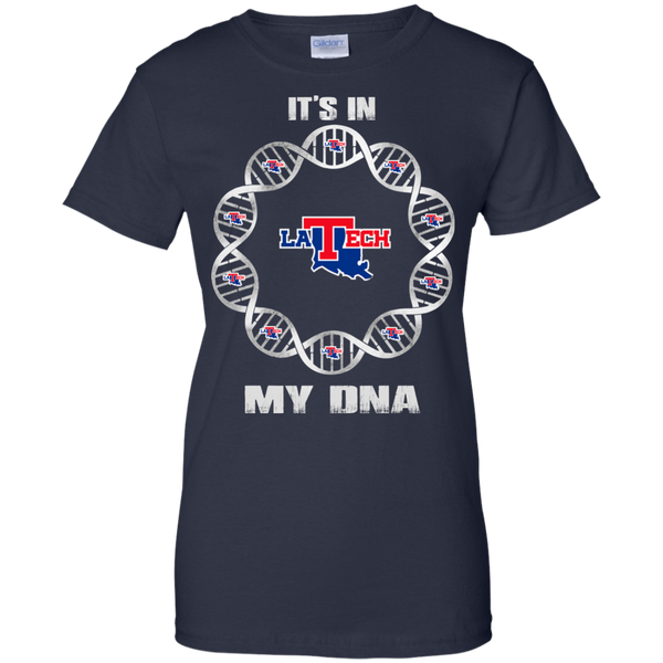 Louisiana Tech Bulldogs T shirts It's In My DNA Hoodies Sweatshirts