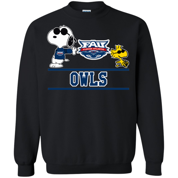 Florida Atlantic Owls T shirts Snoopy Hoodies Sweatshirts