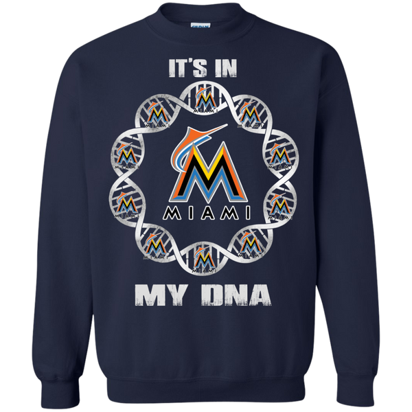 Miami Marlins T shirts It's In My DNA Hoodies Sweatshirts