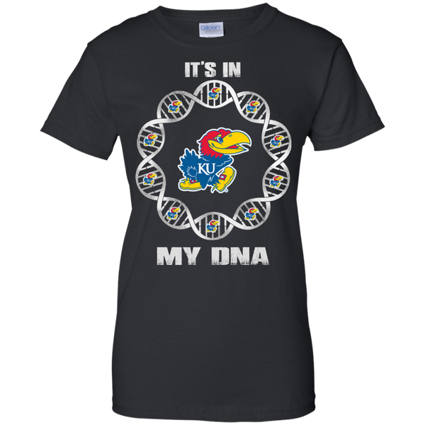 Kansas Jayhawks T shirts It's In My DNA Hoodies Sweatshirts