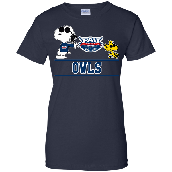 Florida Atlantic Owls T shirts Snoopy Hoodies Sweatshirts