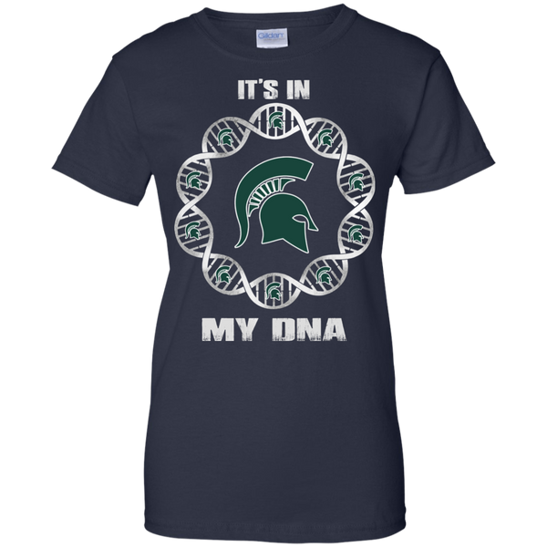 Michigan State Spartans T shirts It's In My DNA Hoodies Sweatshirts