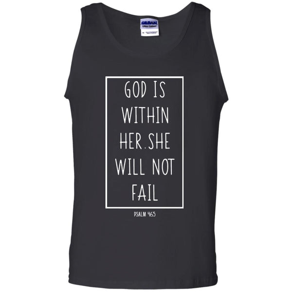 Christian Jesus T shirts God Is Within Her She Will Not Fail Hoodies Sweatshirts