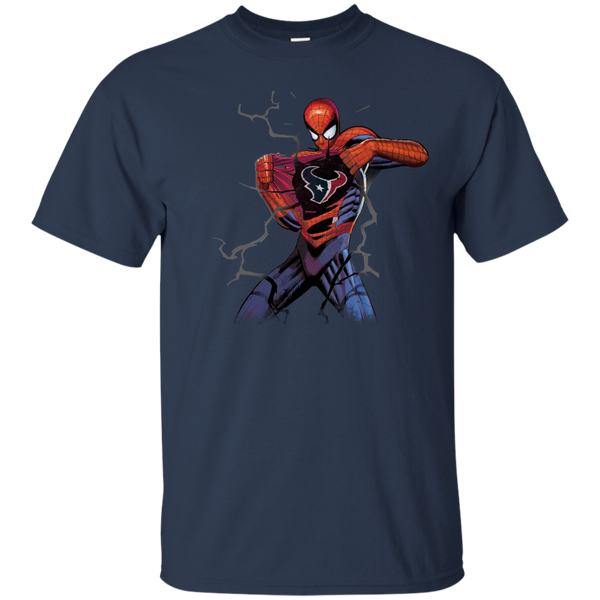 Houston Texans T shirts Spiderman Hoodies Sweatshirts