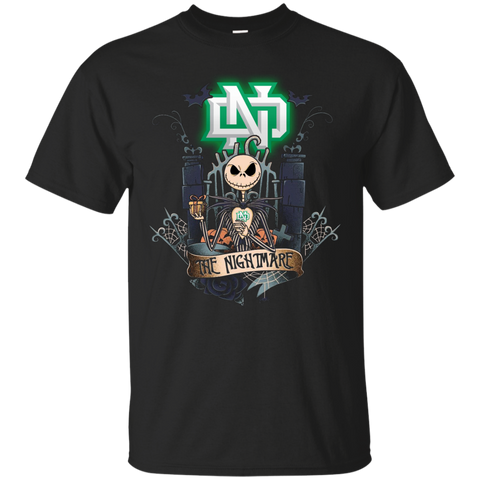 Halloween North Dakota Fighting Hawks T shirts The Nightmare Hoodies Sweatshirts