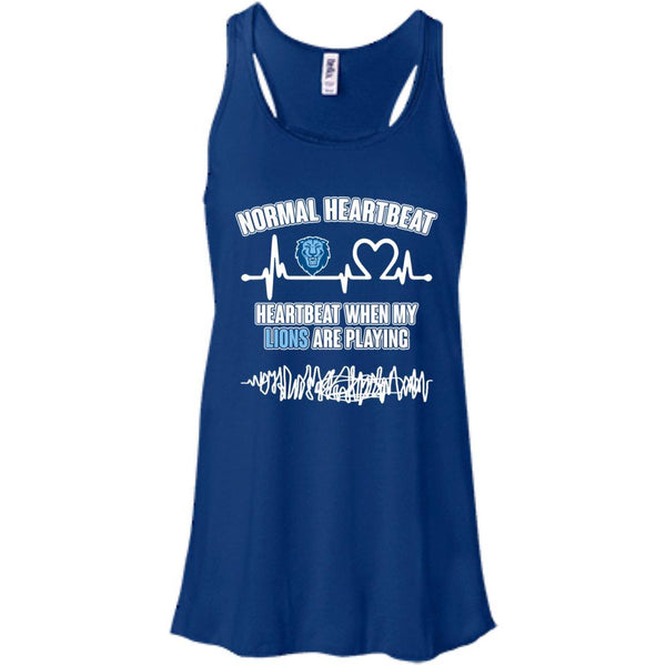 Columbia Lions T shirts Heartbeat When My Lions Playing Hoodies Sweatshirts