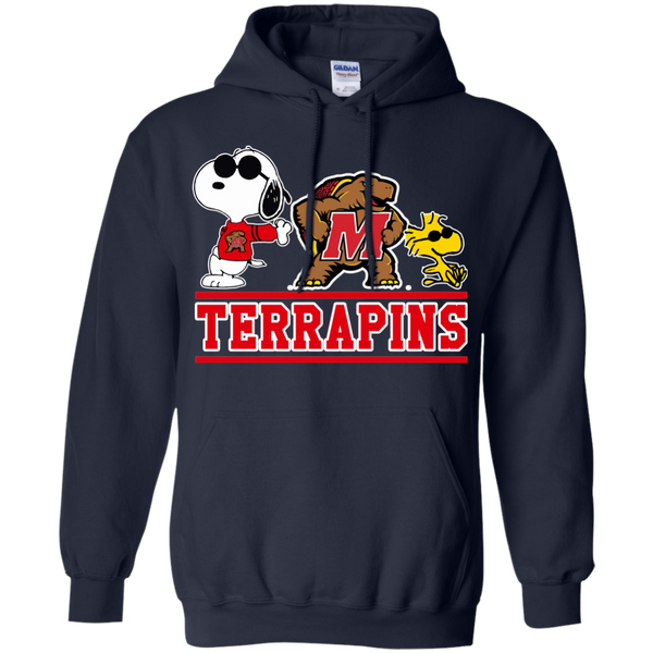 Maryland Terrapins T shirts Snoopy Hoodies Sweatshirts
