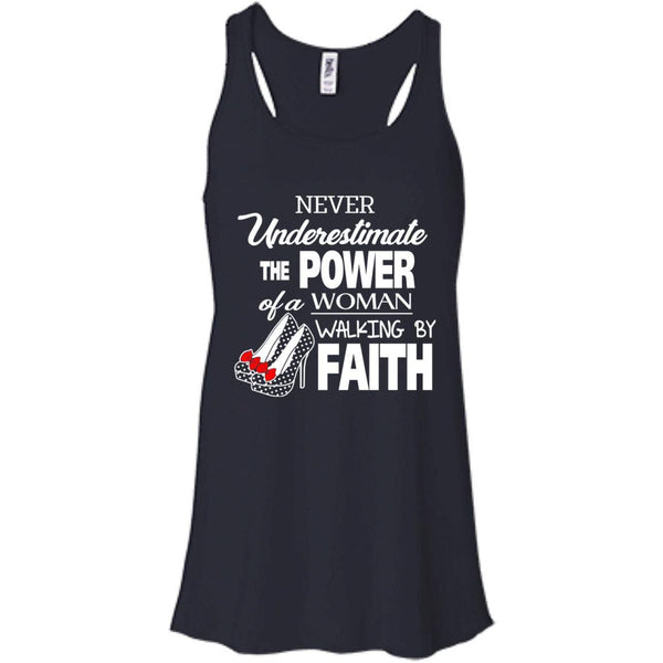 Christian Jesus T shirts Power Of A Woman Walking By Faith Hoodies Sweatshirts