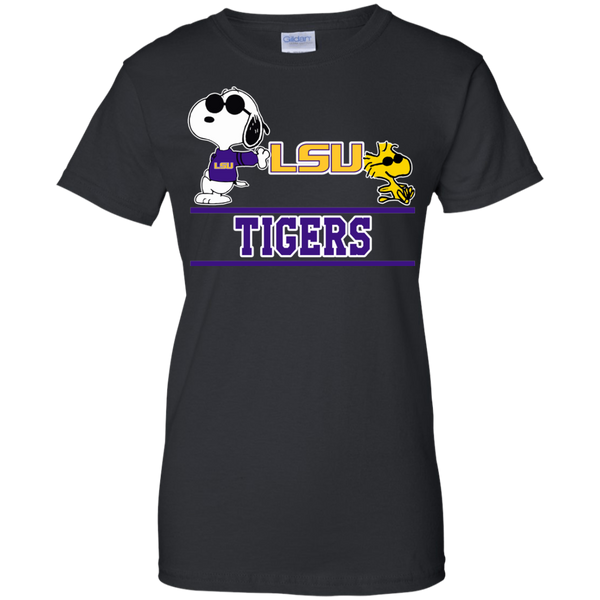 Lsu Tigers T shirts Snoopy Hoodies Sweatshirts