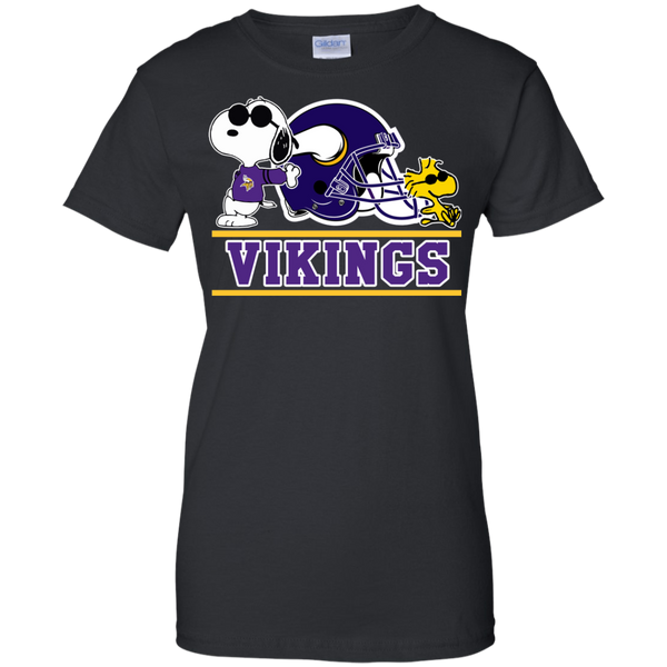 Minnesota Vikings T shirts Snoopy Hoodies Sweatshirts