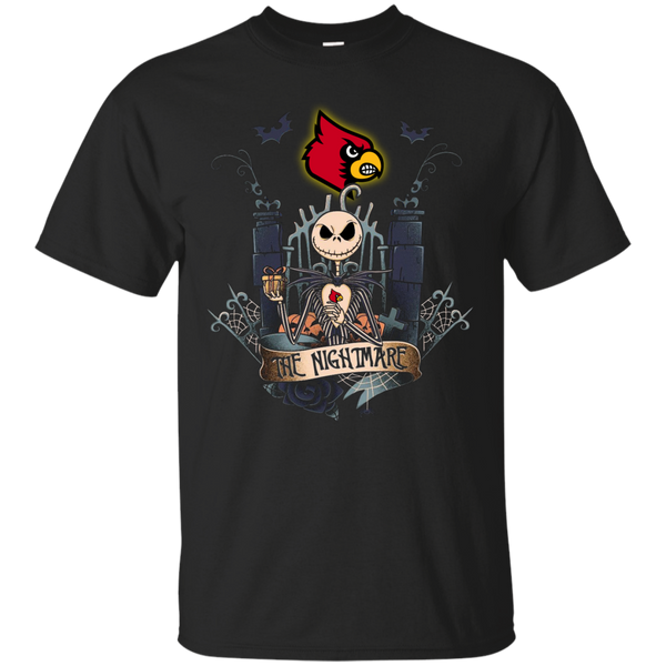 Halloween Louiville Cardinals T shirts The Nightmare Hoodies Sweatshirts