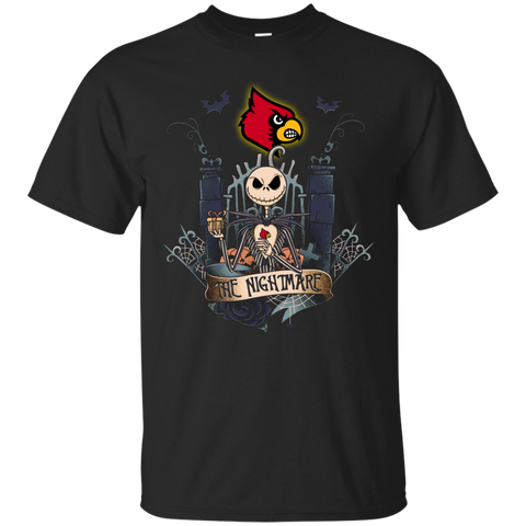 Halloween Louiville Cardinals T shirts The Nightmare Hoodies Sweatshirts