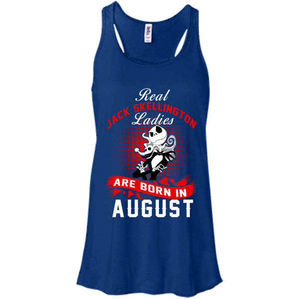 Jack Skellington T shirts Real Jack Skellington Ladies Born In August Hoodies Sweatshirts