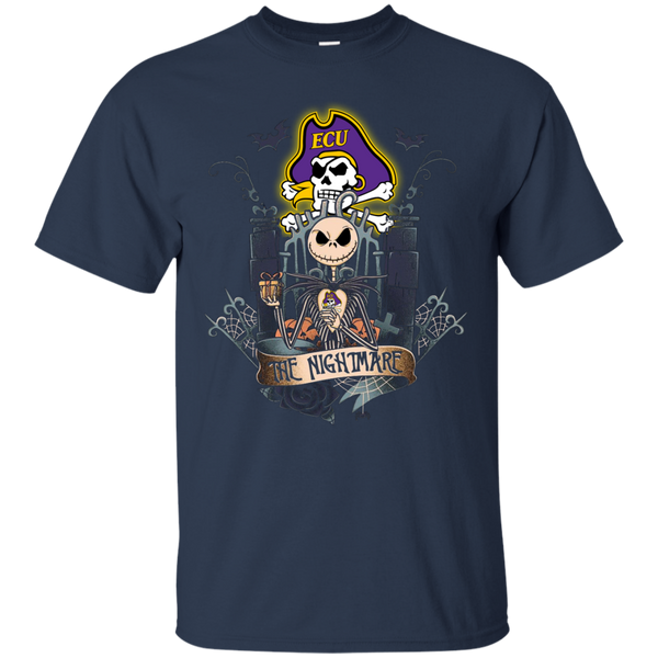 Halloween East Carolina Pirates T shirts The Nightmare Hoodies Sweatshirts