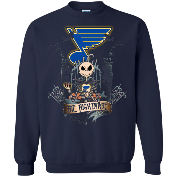 Halloween St. Louis Blues T shirts The Nightmare Hoodies Sweatshirts