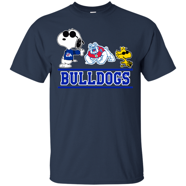 Fresno State Bulldogs T shirts Snoopy Hoodies Sweatshirts