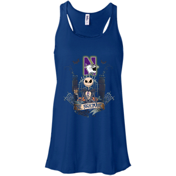 Halloween Northwestern wildcats T shirts The Nightmare Hoodies Sweatshirts