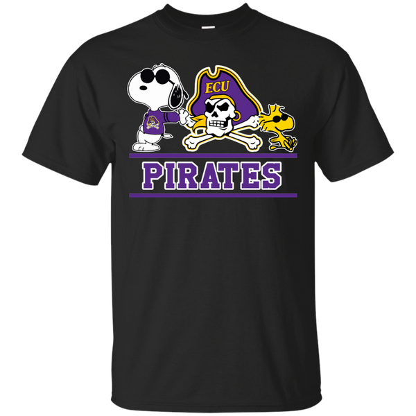 East Carolina Pirates T shirts Snoopy Hoodies Sweatshirts