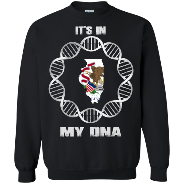 Illinois State T shirts It's In My DNA Hoodies Sweatshirts