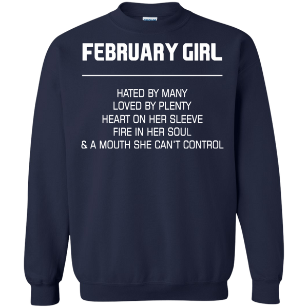 February Girl T shirts Hated By Many Loved By Plenty Hoodies Sweatshirts