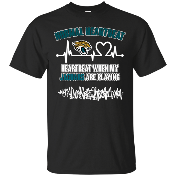 Jacksonville Jaguars T shirts Heartbeat When My Jaguars Playing Hoodies Sweatshirts