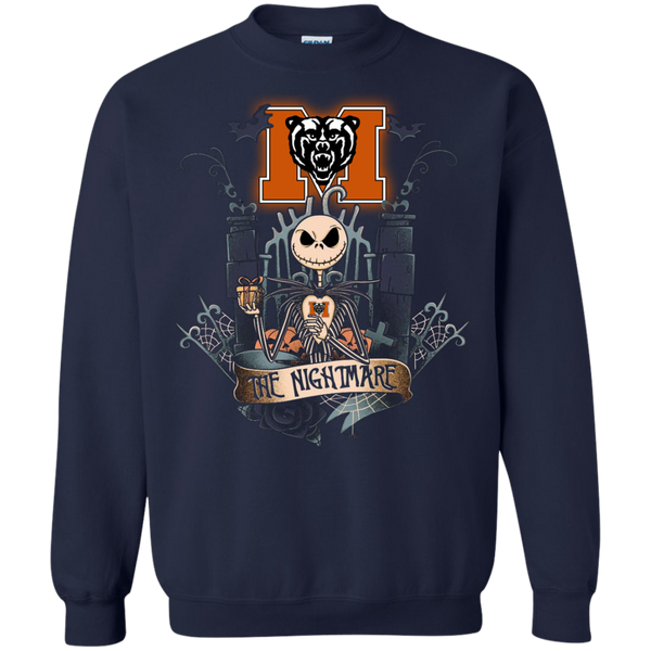 Halloween Mercer Bears T shirts The Nightmare Hoodies Sweatshirts