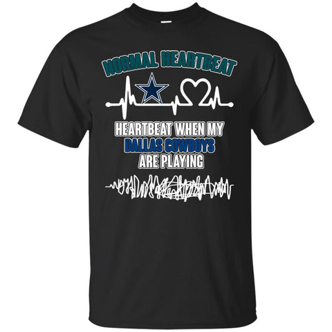Dallas Cowboys T shirts Heartbeat When My Dallas Cowboys Playing Hoodies Sweatshirts