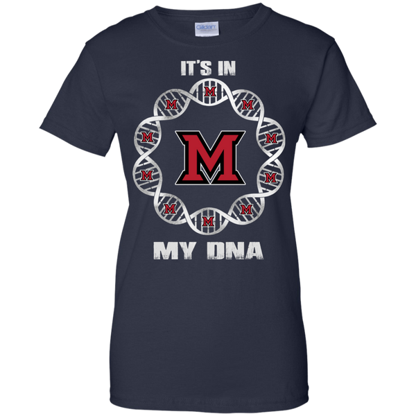 Miami (OH) Redhawks T shirts It's In My DNA Hoodies Sweatshirts