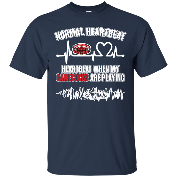 Jacksonville State Gamecocks T shirts Heartbeat When My Gamecocks Playing Hoodies Sweatshirts