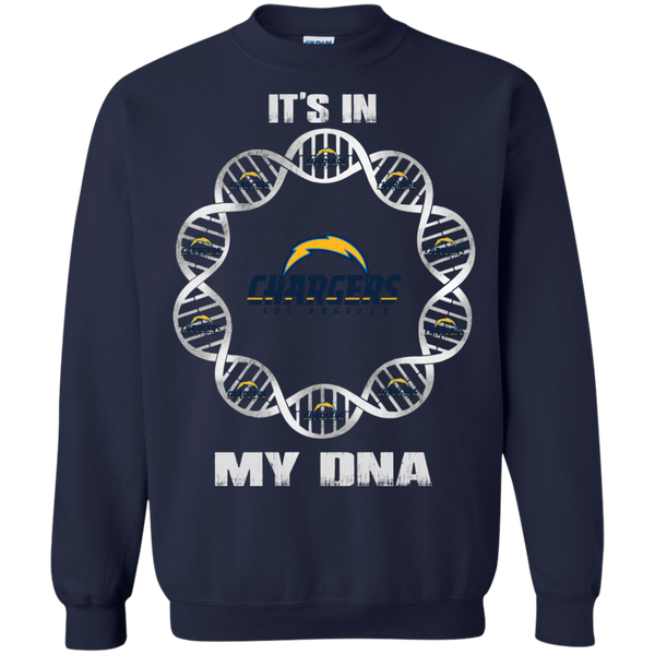 Los Angeles Chargers T shirts It's In My DNA Hoodies Sweatshirts