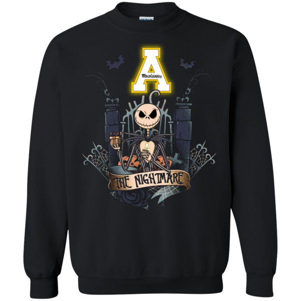 Halloween Appalachian State Mountaineers T shirts The Nightmare Hoodies Sweatshirts