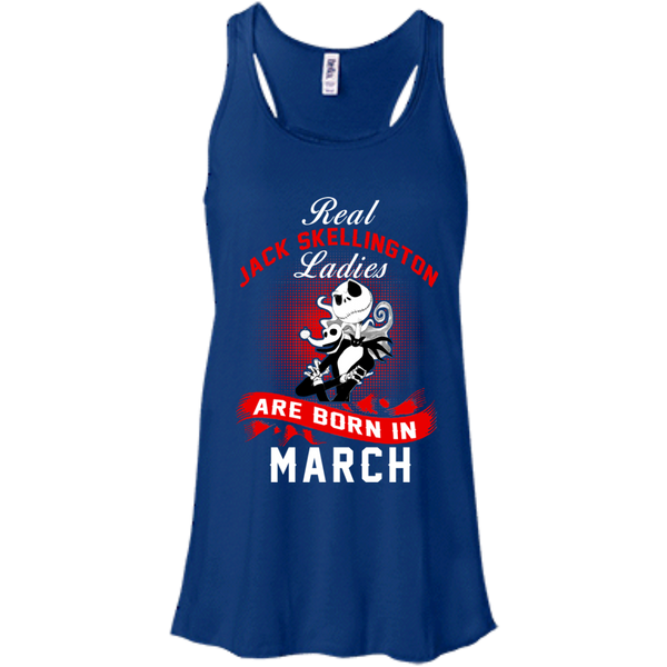 Jack Skellington T shirts Real Jack Skellington Ladies Born In March Hoodies Sweatshirts