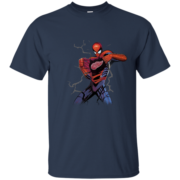 Detroit Red Wings T shirts Spiderman Hoodies Sweatshirts