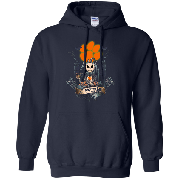 Halloween Clemson Tigers T shirts The Nightmare Hoodies Sweatshirts