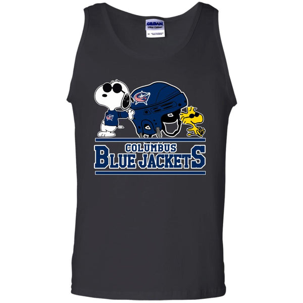 Columbus Blue Jackets T shirts Snoopy Hoodies Sweatshirts