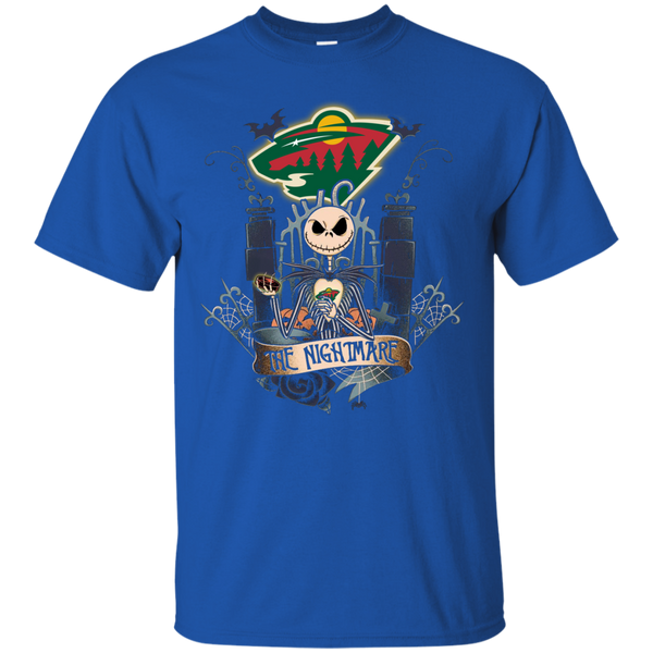 Halloween Minnesota Wild T shirts The Nightmare Hoodies Sweatshirts