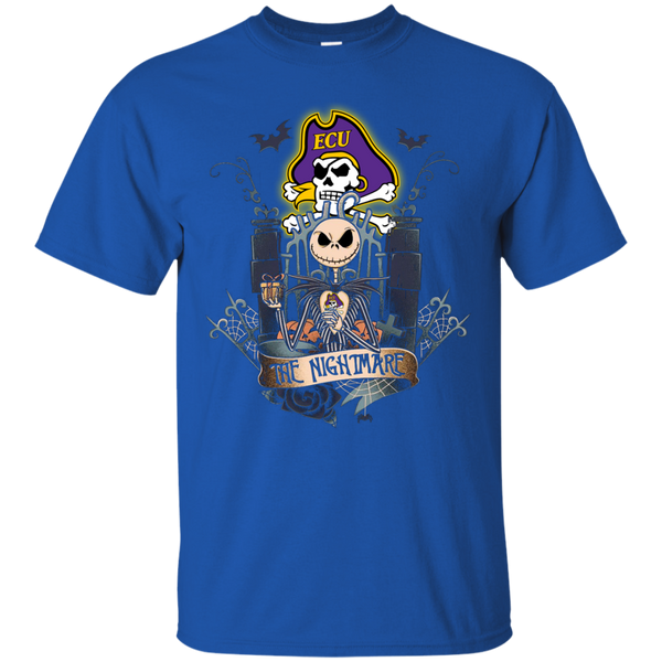 Halloween East Carolina Pirates T shirts The Nightmare Hoodies Sweatshirts