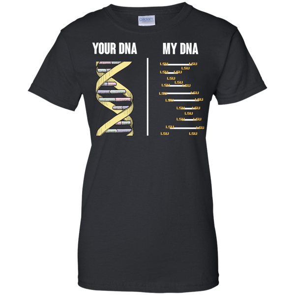 LSU Athletics T shirts Your DNA My DNA Hoodies Sweatshirts