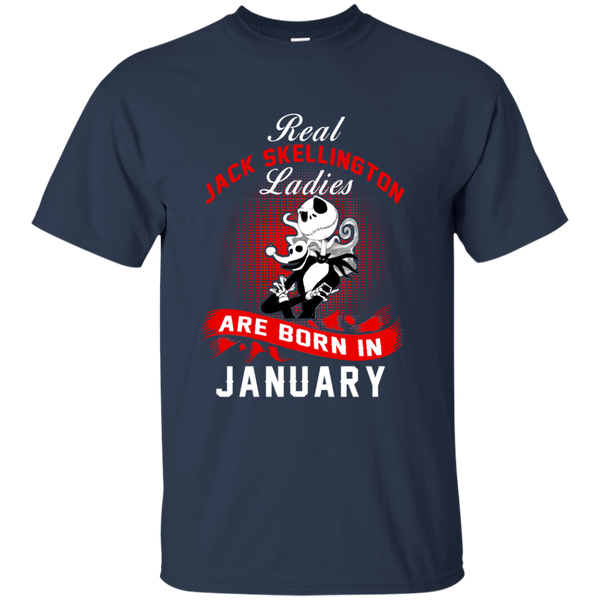 Jack Skellington T shirts Real Jack Skellington Ladies Born In January Hoodies Sweatshirts