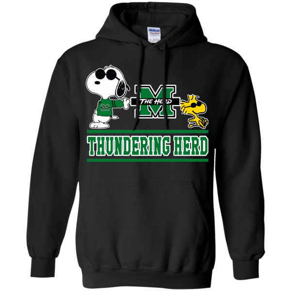 Marshall Thundering Herd T shirts Snoopy Hoodies Sweatshirts