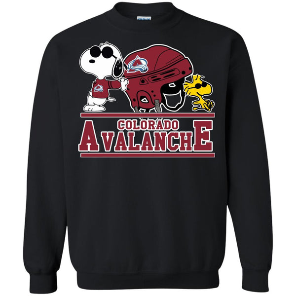 Colorado Avalanche T shirts Snoopy Hoodies Sweatshirts