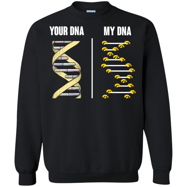 Iowa Hawkeyes T shirts Your DNA My DNA Hoodies Sweatshirts