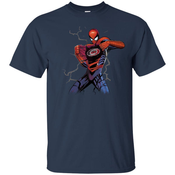 Carolina Hurricanes T shirts Spiderman Hoodies Sweatshirts