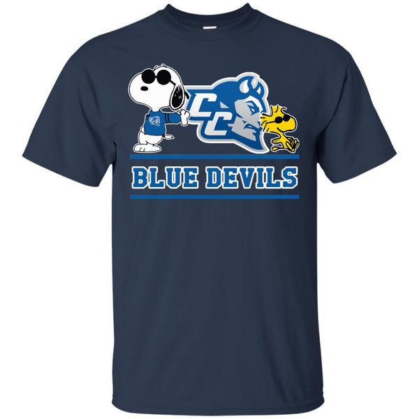 Central Connecticut State Blue Devils T shirts Snoopy Hoodies Sweatshirts