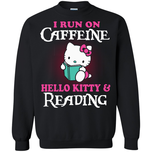 Hello Kitty T shirts I Run On Caffeine Hoodies Sweatshirts